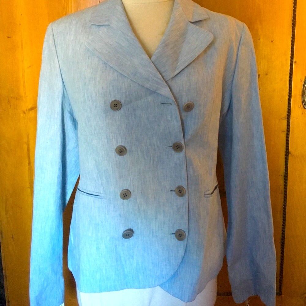 Moods of Norway Cora Jacket Blazer Linen Sky